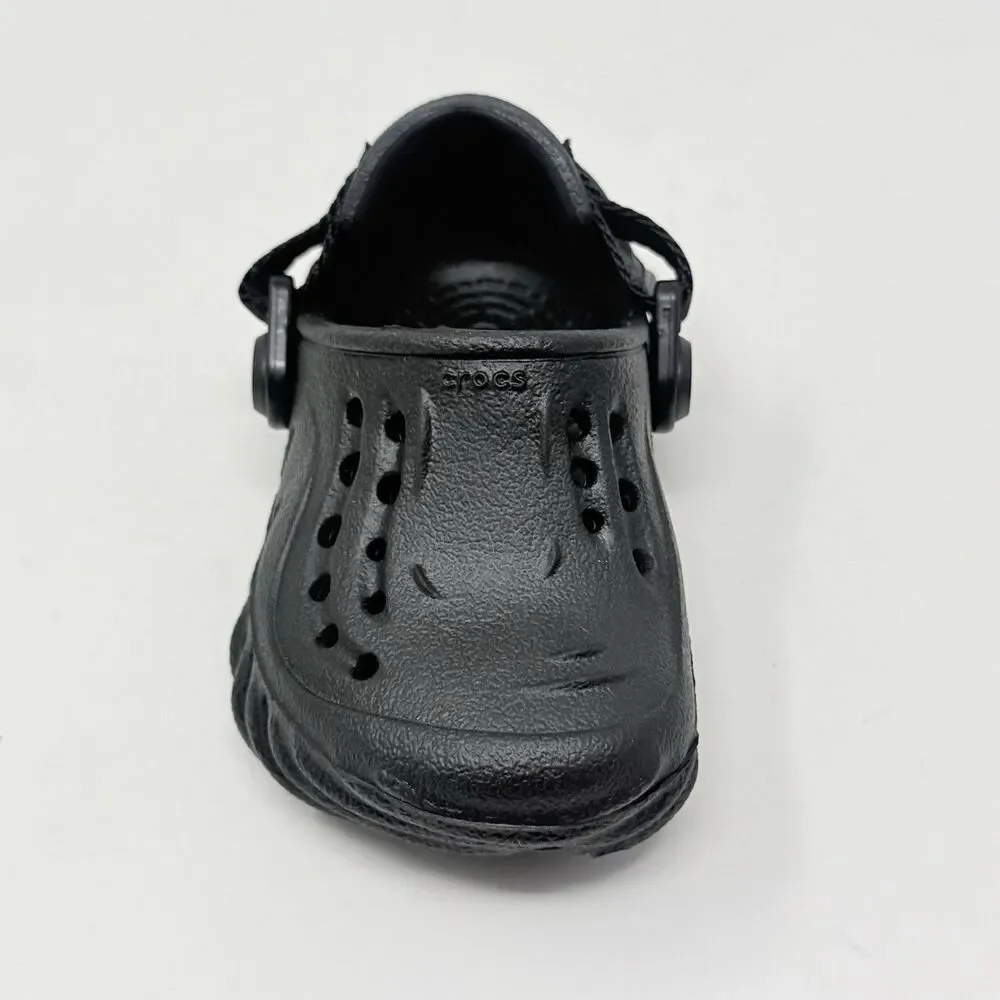 Crocs Echo Clog Shoes Toddler Baby Size 4 Black Comfort Summer Water Beach